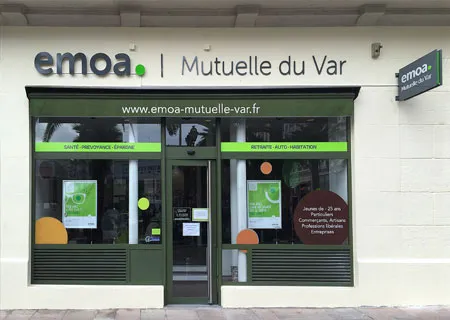 visuel agence EMOA Mutuelle du Var Toulon