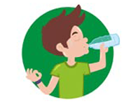 EMOA Mutuelle du Var - hydratation et activité physique